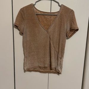 American Eagle Wrap T Shirt